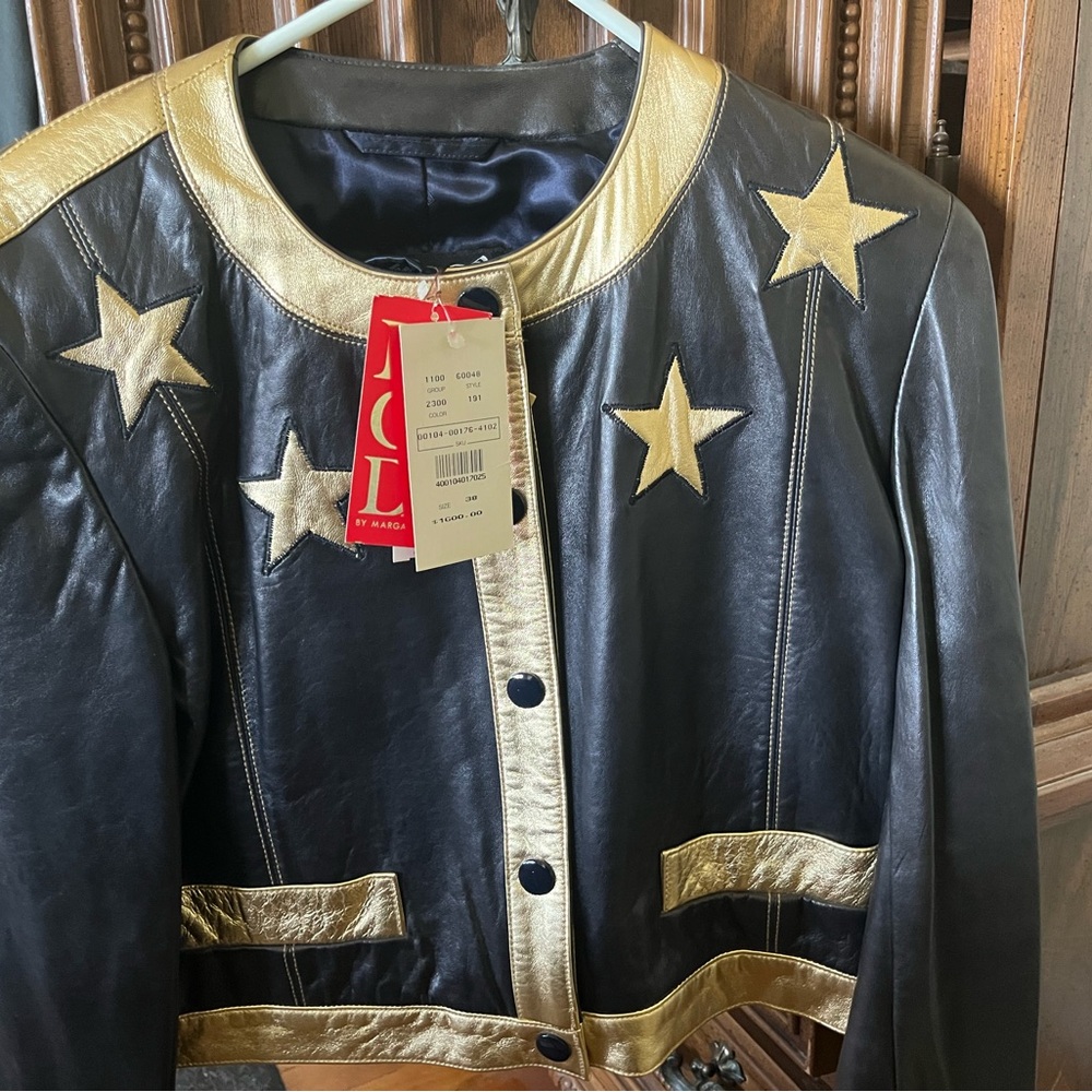 Escada Leather Jacket - Picture 4 of 5